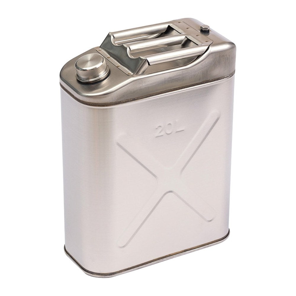 Fuel jerrycan mirror polished SS 20 l - foto originale Osculati Srl