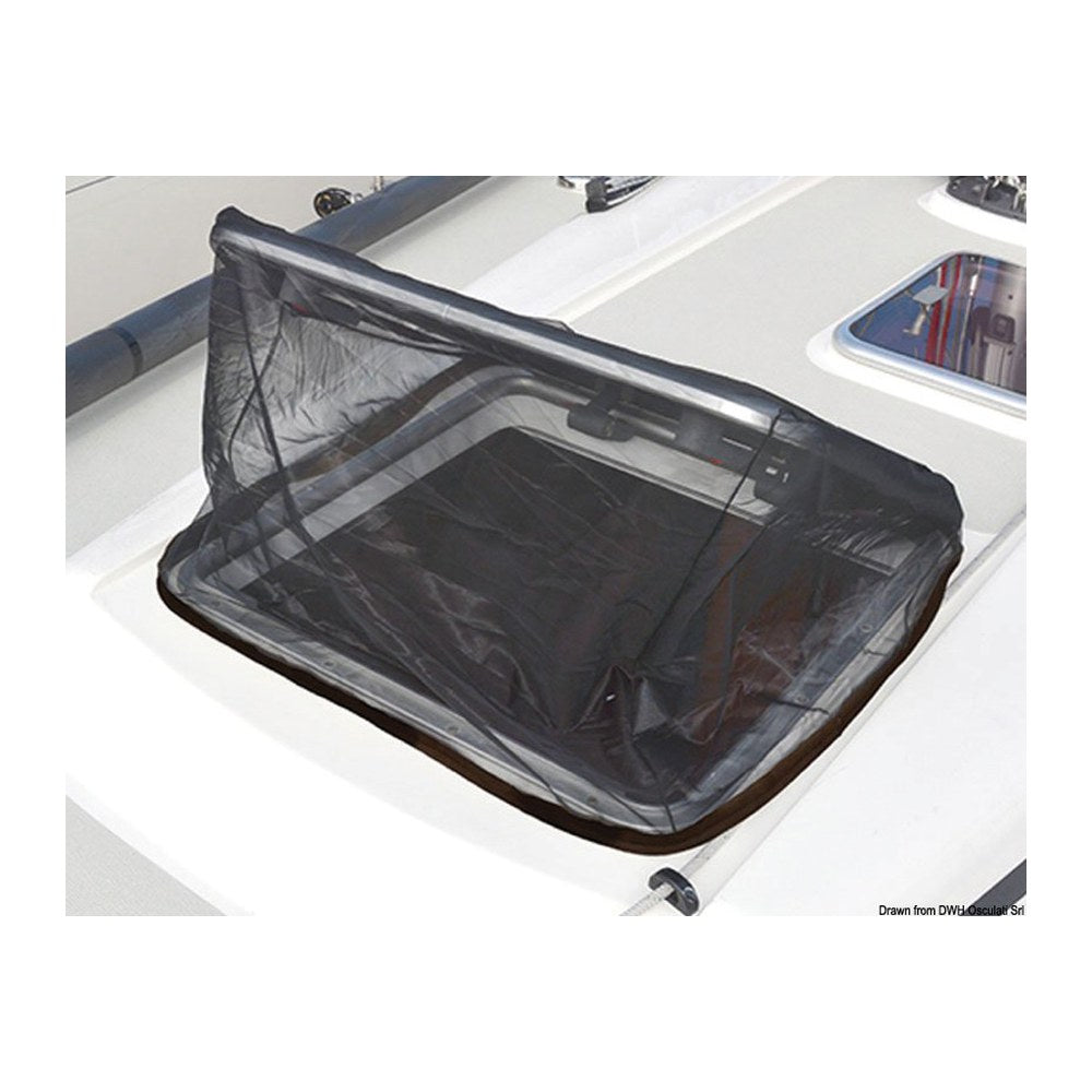 Waterline Design Flyscreen mesh for outdoor hatches 720 x 720 mm - foto originale Osculati Srl