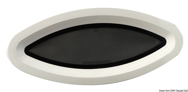 BOMAR Flagship elliptical hatch 209 x 468 mm - foto originale Osculati Srl