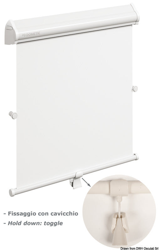 Oceanair Hatch Shade roller blind 556 x 600 W - foto originale Osculati Srl