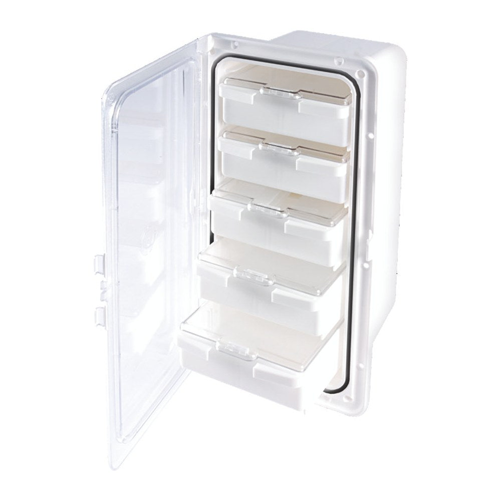 Storage box 5 drawers 130 x 150 x 50 mm - foto originale Osculati Srl