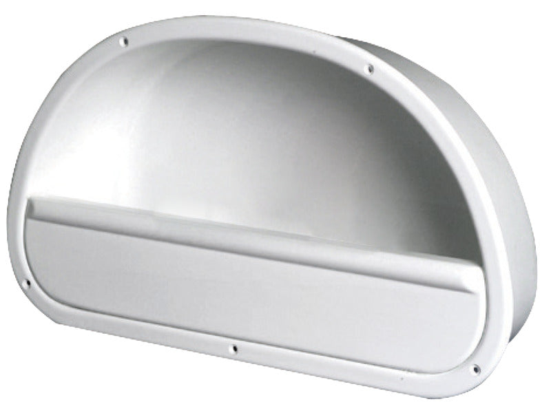Side storage pocket white polished ABS 535 x 320mm - foto originale Osculati Srl