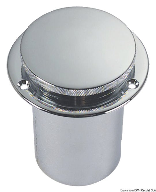 Fuel deck plug chromed brass - foto originale Osculati Srl