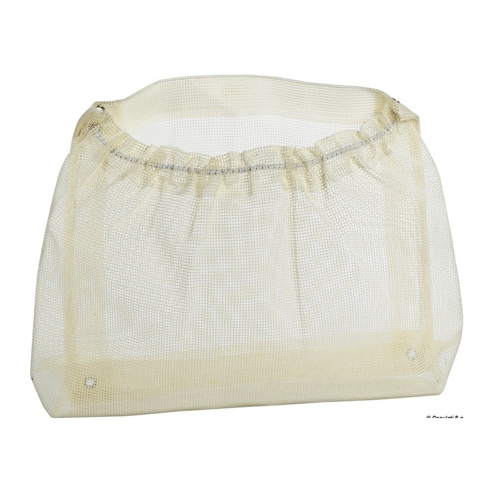 Storage pocket white sail fabric 300 x 520 mm - foto originale Osculati Srl