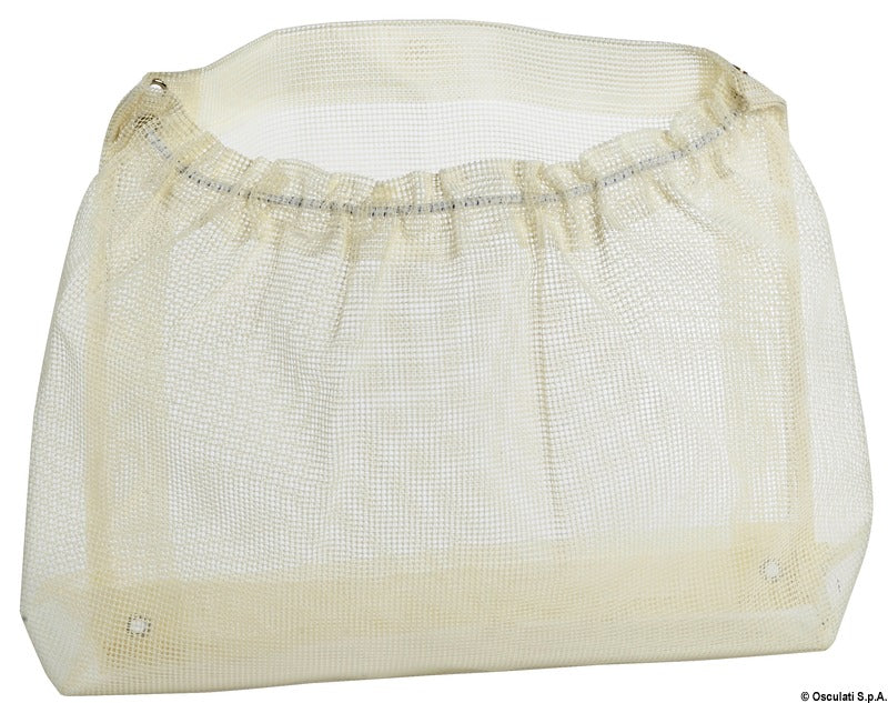 Storage pocket white sail fabric 300 x 520 mm - foto originale Osculati Srl