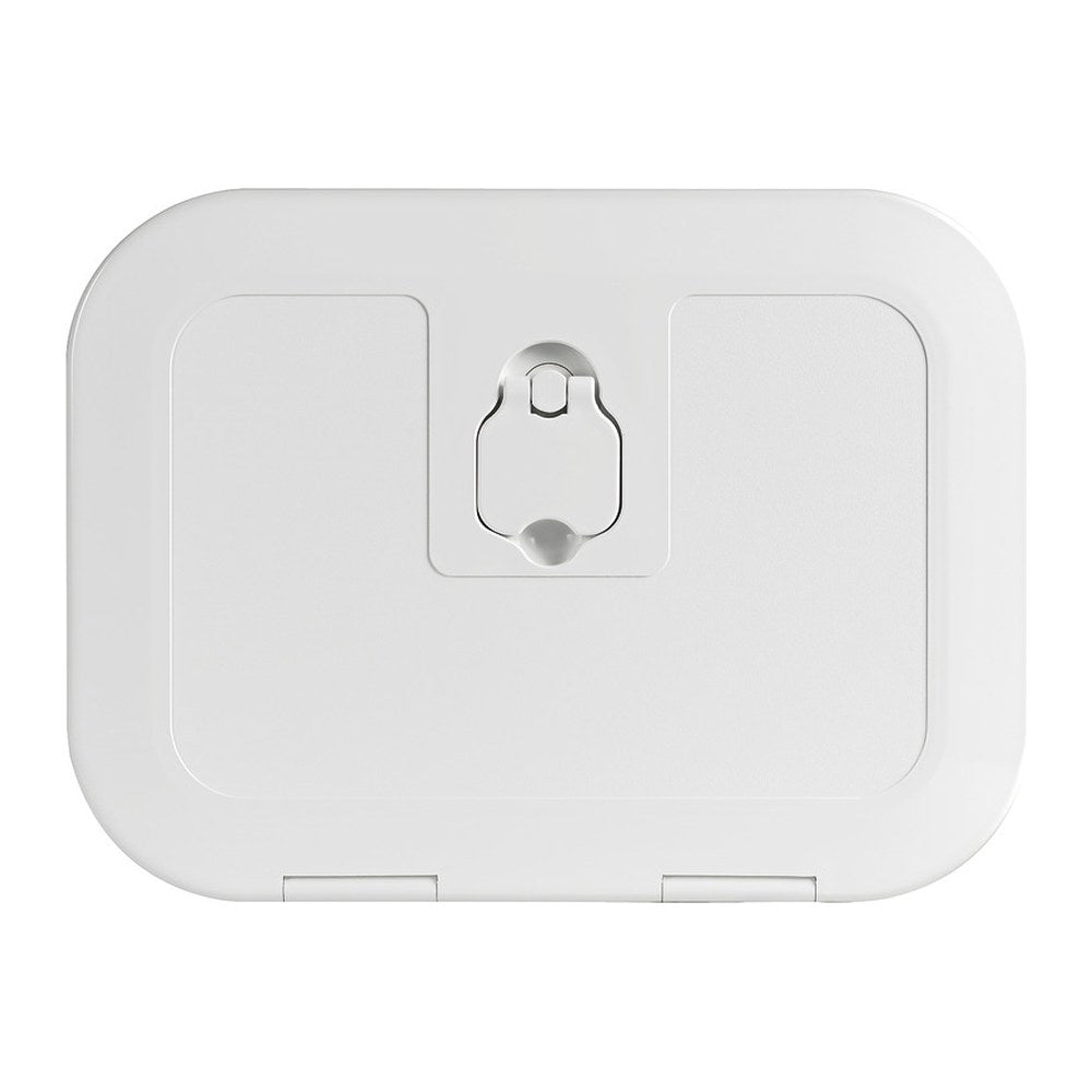 White flush inspection hatch 380 x 280 mm - foto originale Osculati Srl