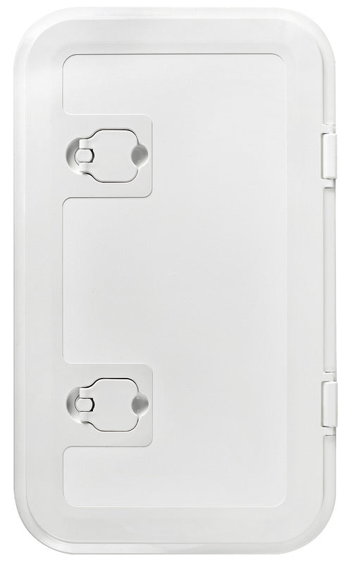 White flush inspection hatch 350 x 600 mm - foto originale Osculati Srl