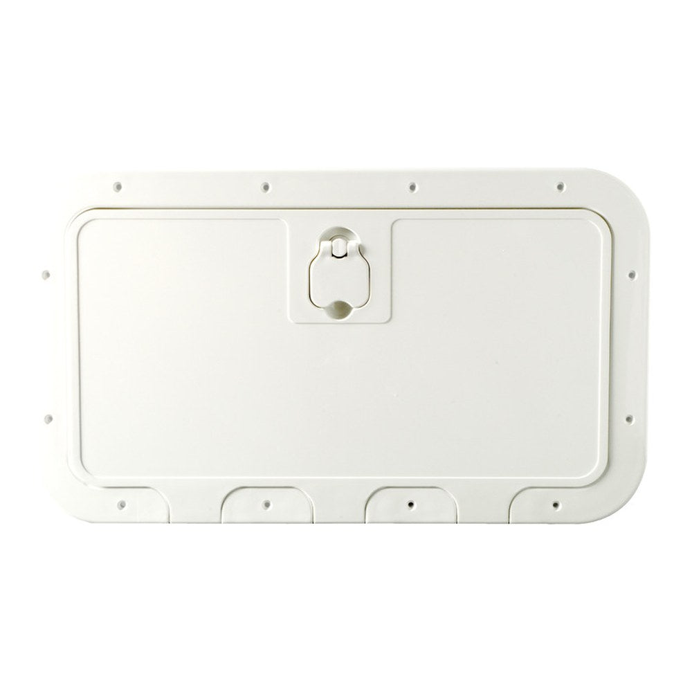 White inspection hatch removable lid 350 x 600mm - foto originale Osculati Srl