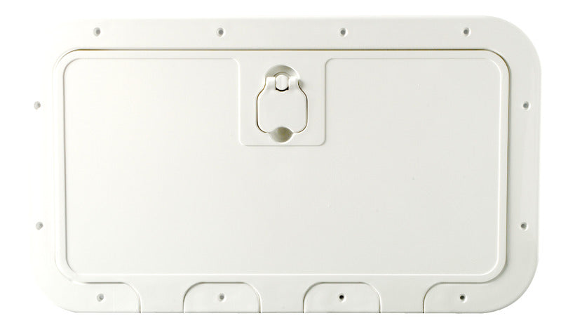 White inspection hatch removable lid 350 x 600mm - foto originale Osculati Srl
