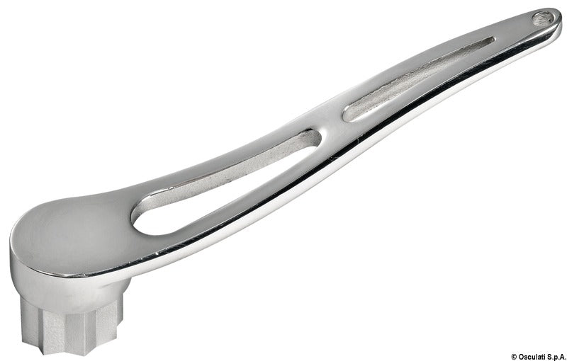 Handle AISI 316 to open plugs - foto originale Osculati Srl