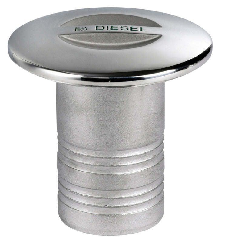 DIESEL deck plug cast mirror polished AISI316 50mm - foto originale Osculati Srl