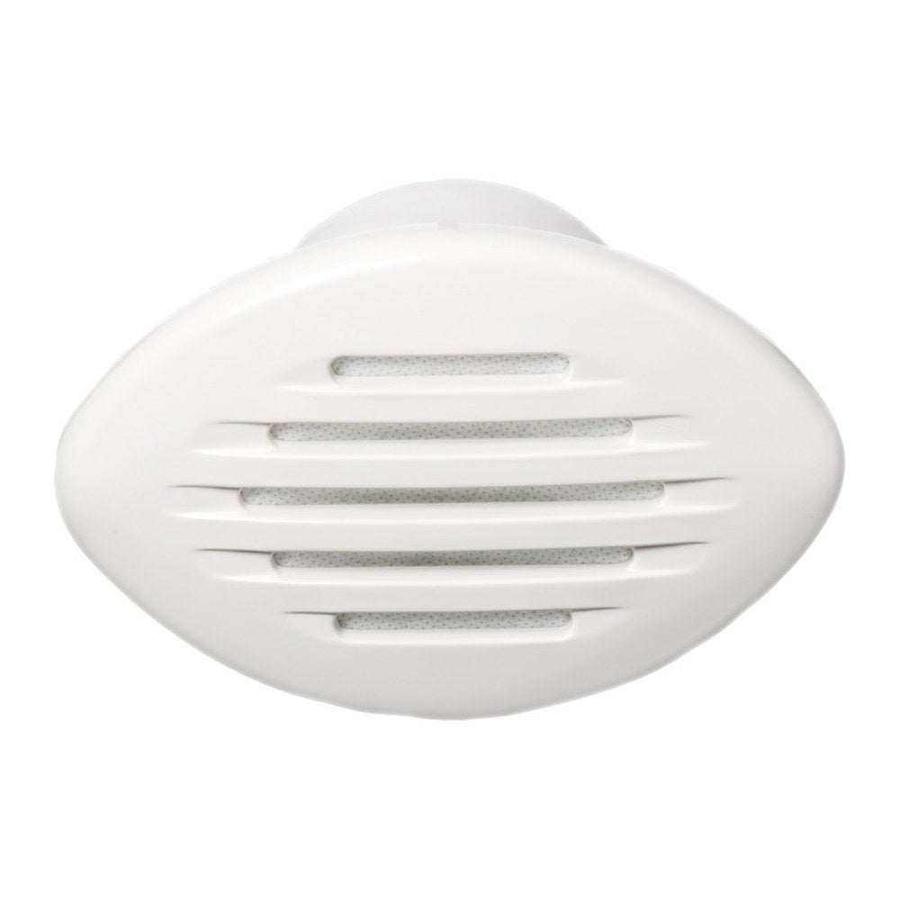 Flush-mount horn white ABS 12 V - foto originale Osculati Srl