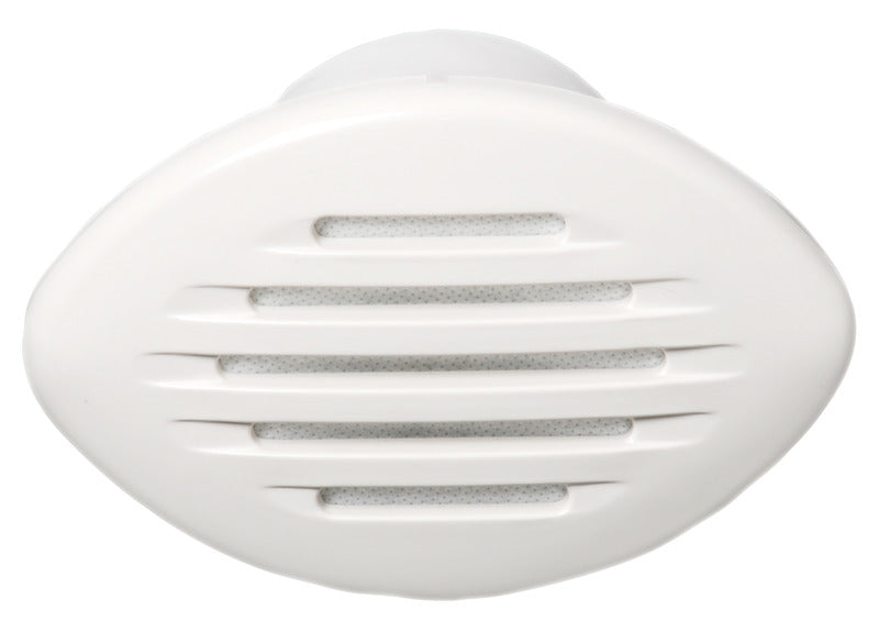 Flush-mount horn white ABS 12 V - foto originale Osculati Srl