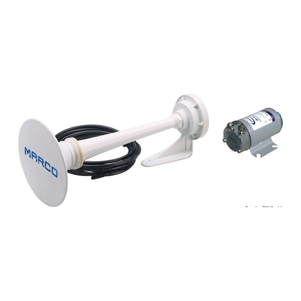 Marco White Horn 24V RINA-type approved fish.boats up to - foto originale Osculati Srl