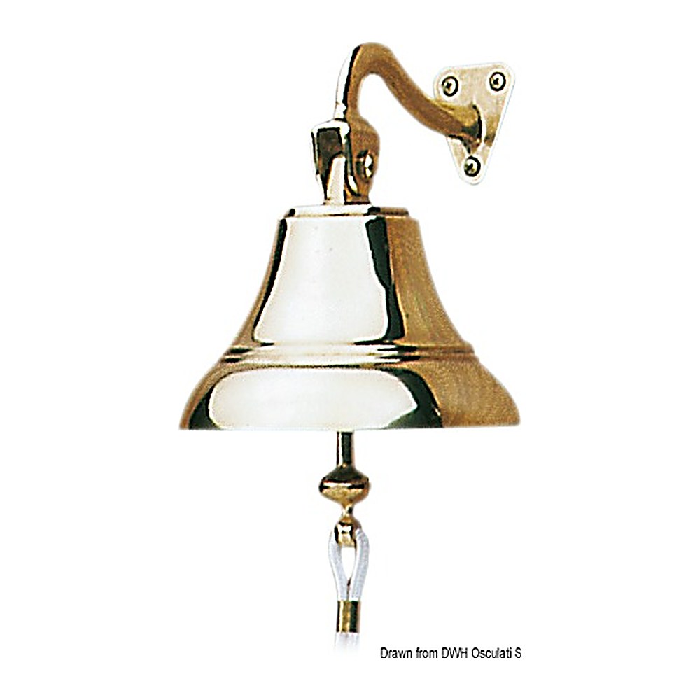 Bronze ship's bell 100 mm - foto originale Osculati Srl