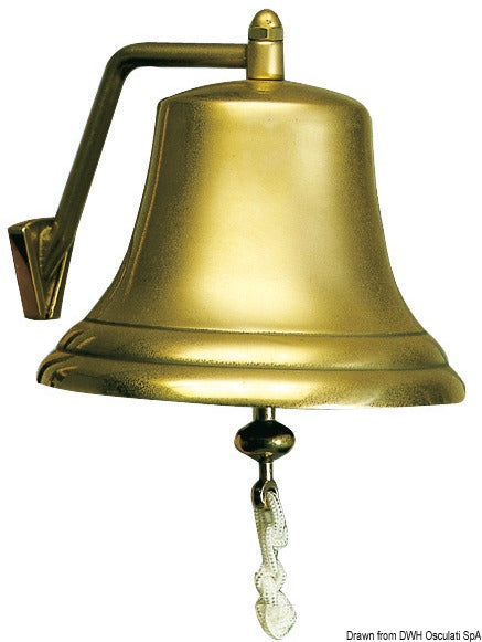 Bronze ship's bell 210 mm RINA approved up to 20 m - foto originale Osculati Srl