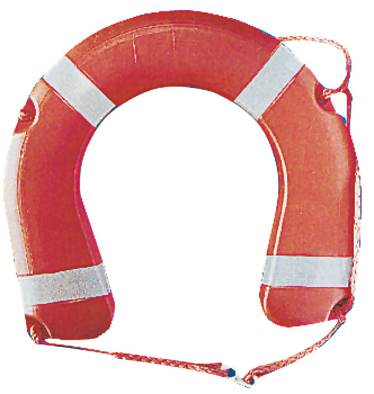 Polyethylene horseshoe lifebuoy w. polyur. foam - foto originale Osculati Srl