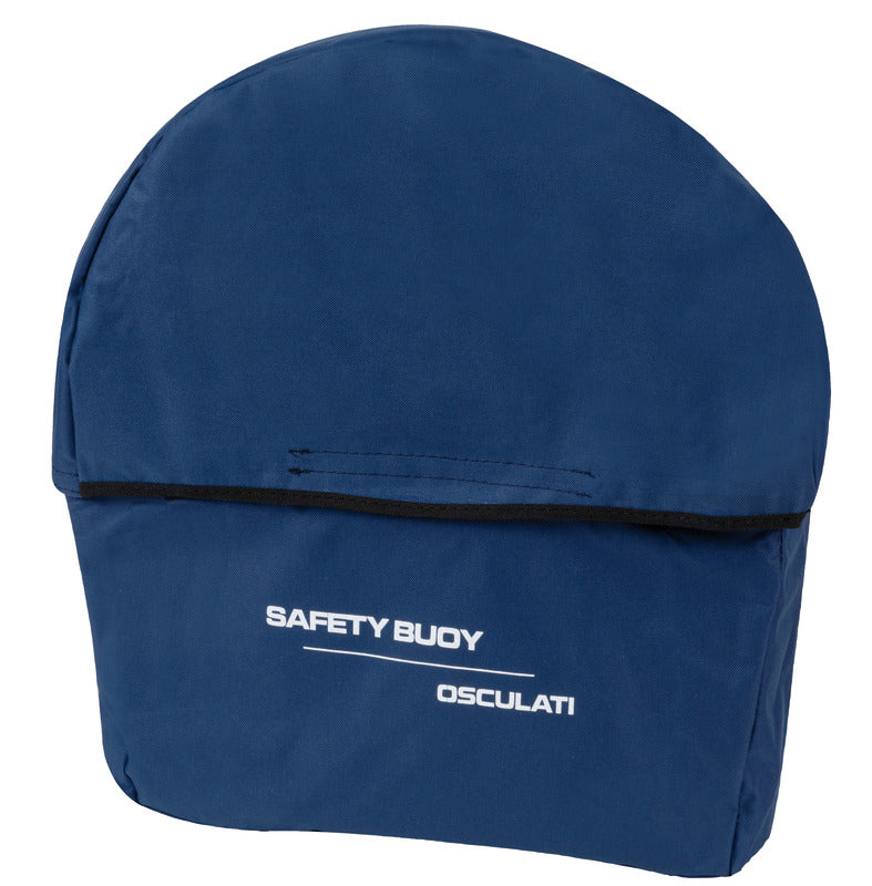 Horseshoe lifebuoy w/ blue cover - foto originale Osculati Srl