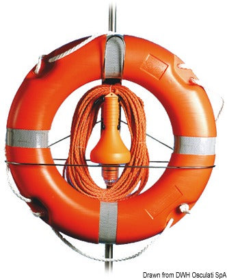 Telescopic bracket f. ring lifebuoys - foto originale Osculati Srl