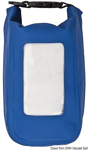 Amphibious watertight blue bag - foto originale Osculati Srl
