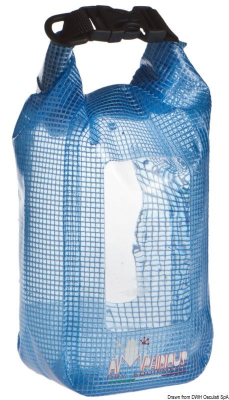 Amphibious watertight light blue bag - foto originale Osculati Srl