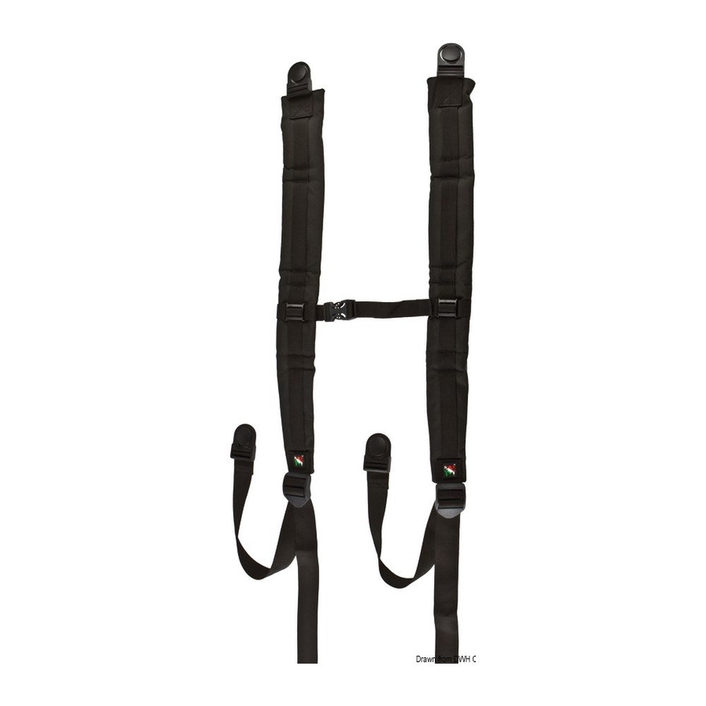 Amphibious padded shoulder straps for Cargo - foto originale Osculati Srl