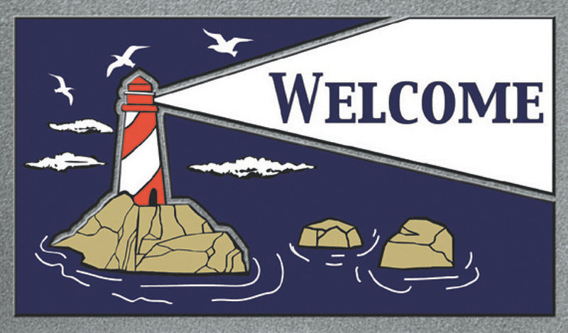 Format antiskid doormat 40 x 68 cm Lighthouse - foto originale Osculati Srl