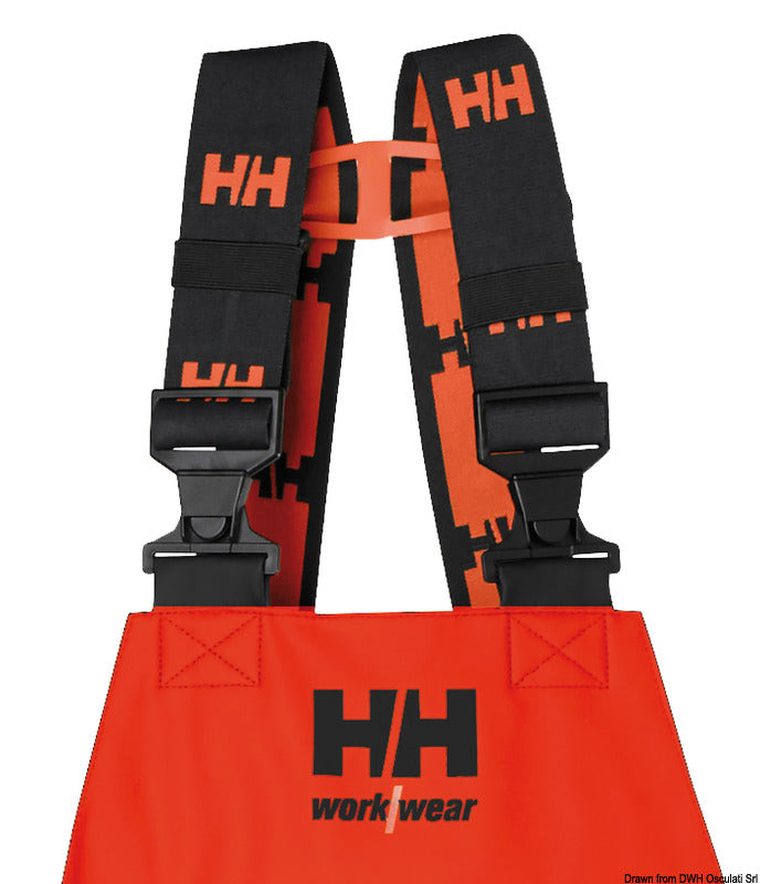 Helly Hansen HH Storm Rain BIB trousers orange/black XXL - foto originale Osculati Srl