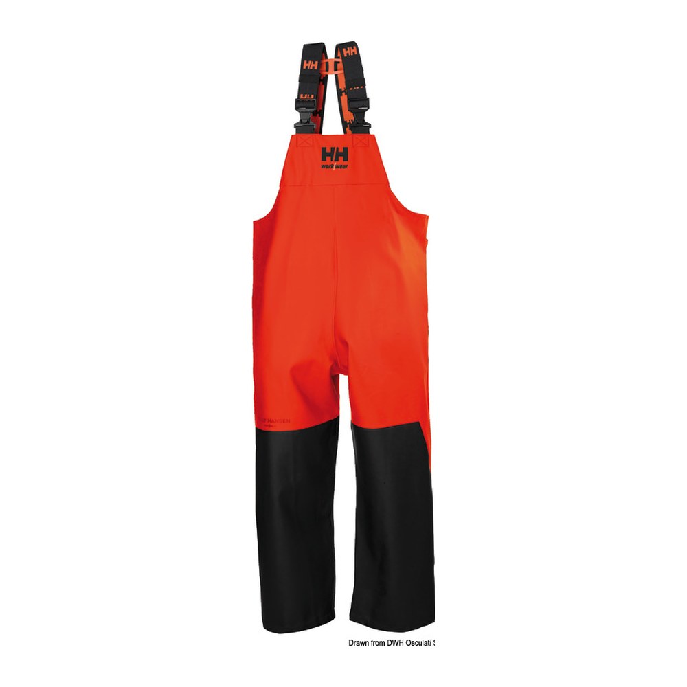 Helly Hansen HH Storm Rain BIB trousers orange/black XXL - foto originale Osculati Srl