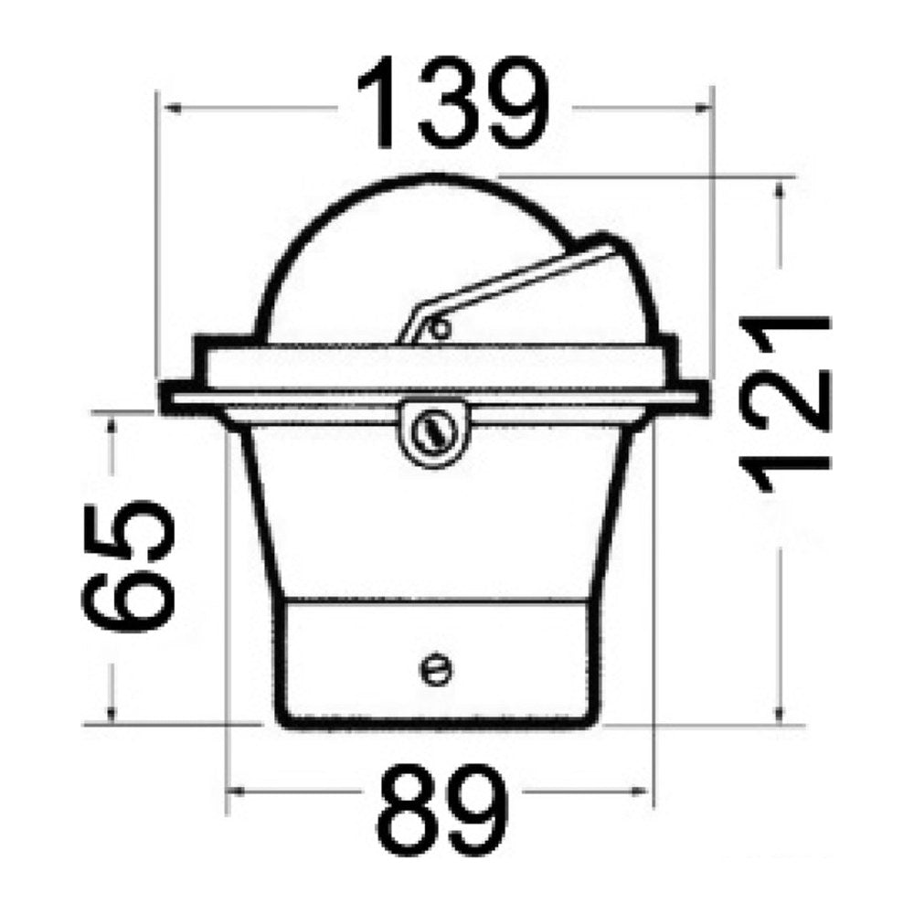 RIVIERA BZ1/AV compass 3" - foto originale Osculati Srl