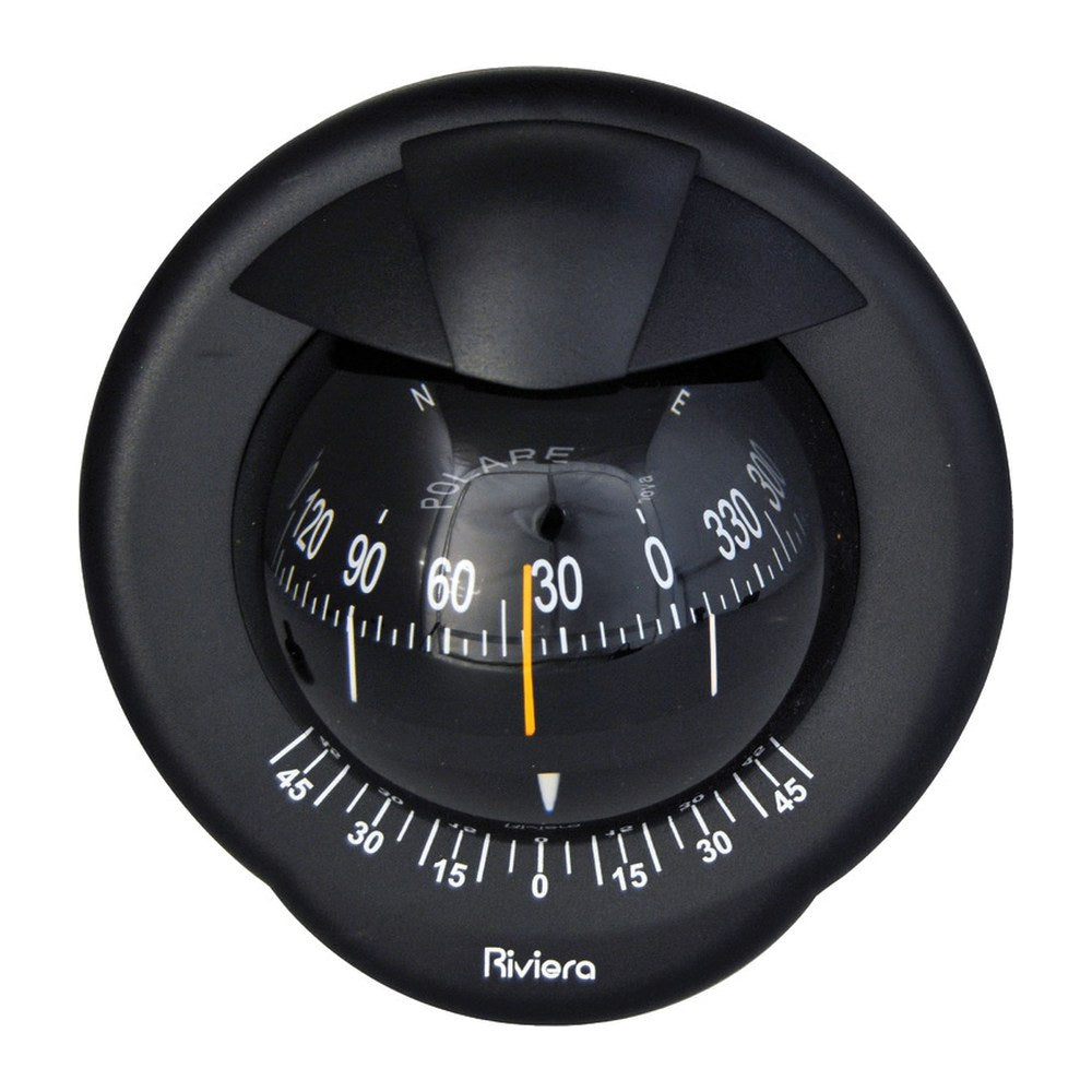 RIVIERA Polare BP2 compass 4" black/black - foto originale Osculati Srl