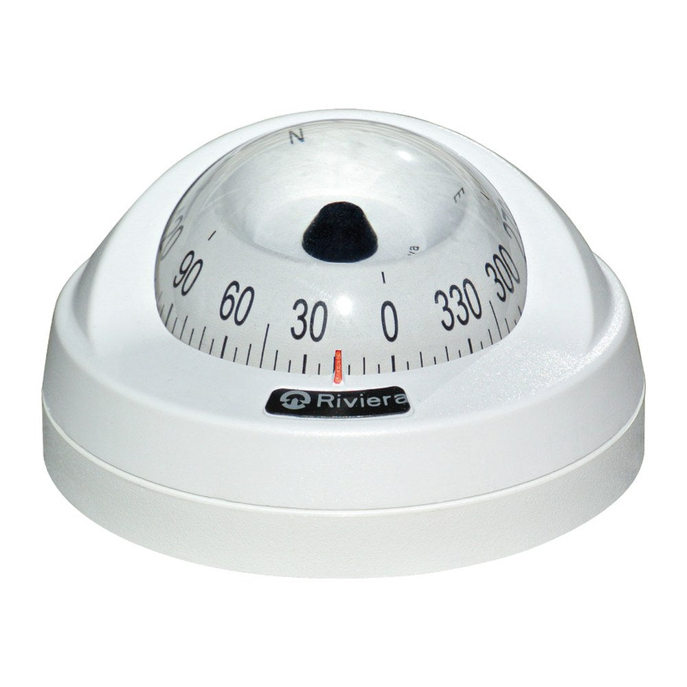 RIVIERA Aries 2"1/2 white compass w/bajonet, white rose - foto originale Osculati Srl
