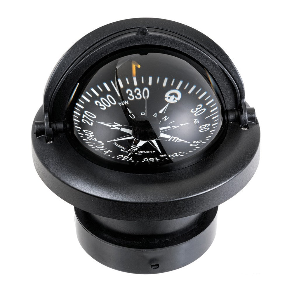 RIVIERA compass 4" w/cover black rose/black body topview - foto originale Osculati Srl