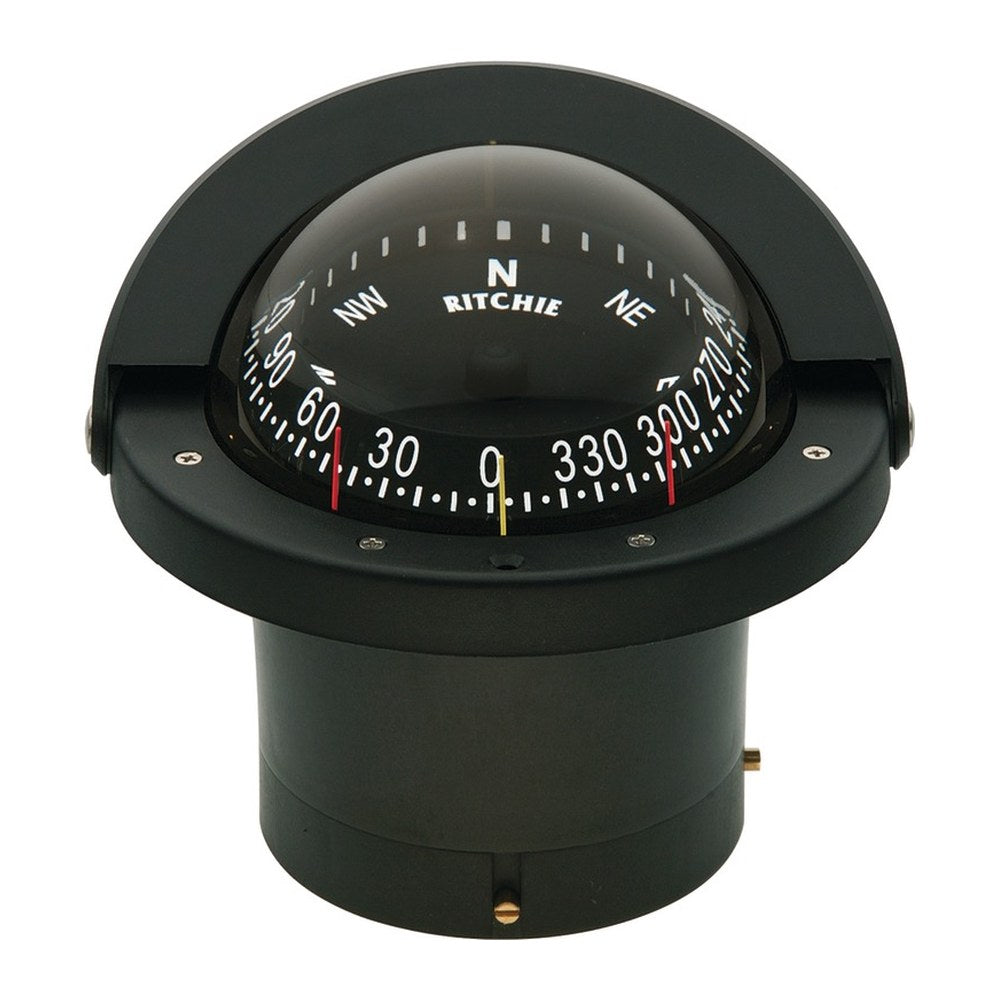 RITCHIE Navigator 2-dial compass 4"1/2 black/black - foto originale Osculati Srl