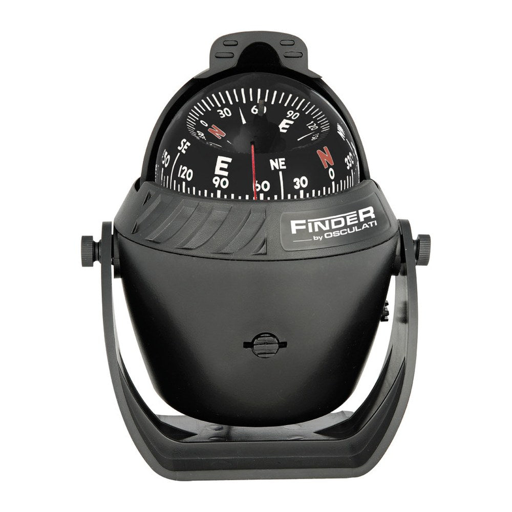 Finder compass 2"5/8 w/bracket black/black - foto originale Osculati Srl
