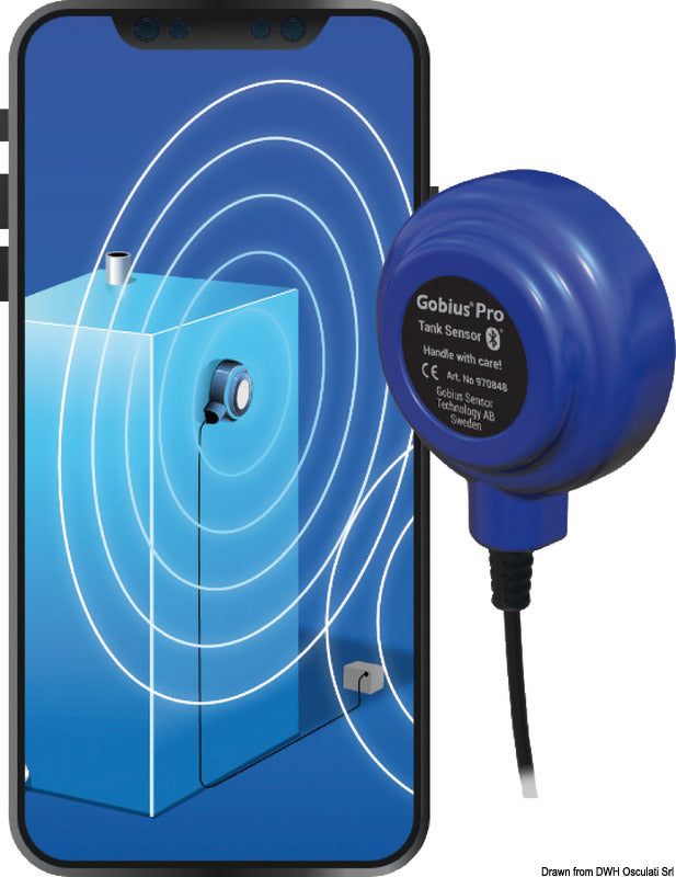 Gobius GOBIOS PRO 1 Bluetooth level sensor - foto originale Osculati Srl
