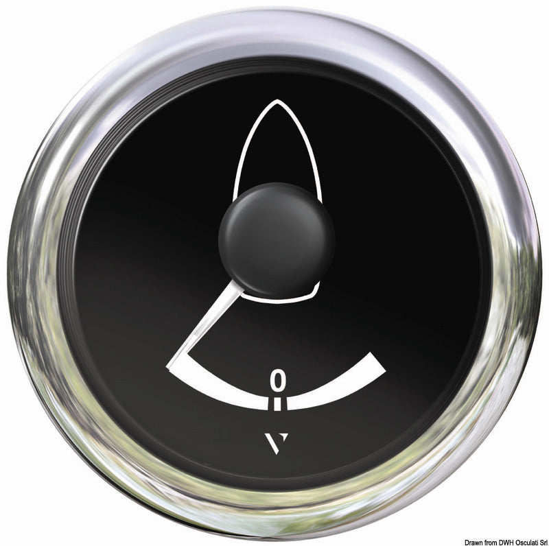 VDO Marine VDO rudder angle indicator black - foto originale Osculati Srl