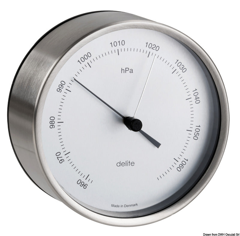 Vion Clausen satin SS barometer, wall mounting - foto originale Osculati Srl