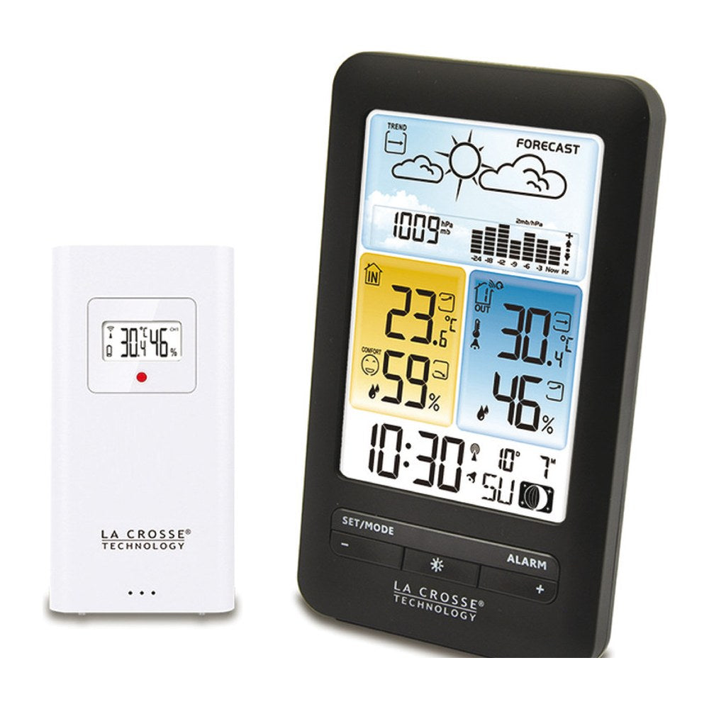 La Crosse Compact radio-controlled meteo station - foto originale Osculati Srl