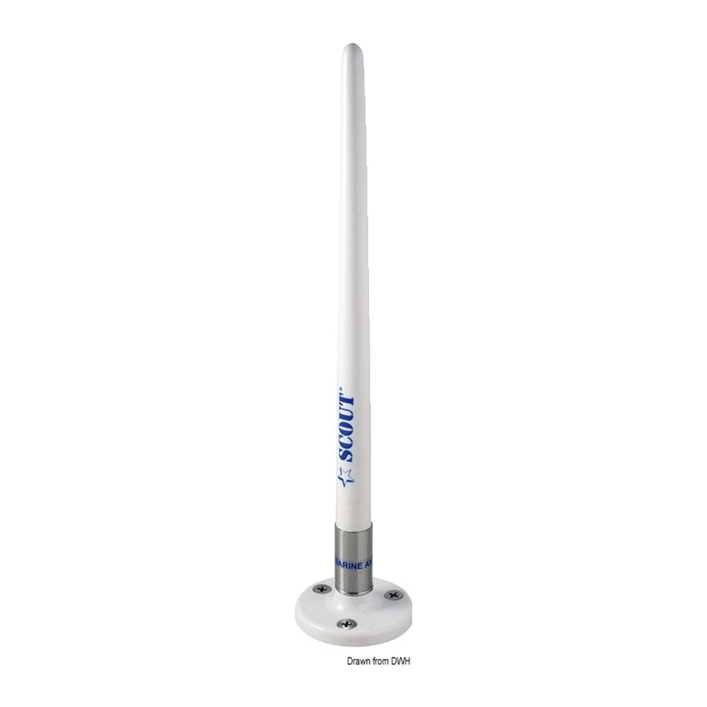Scout AM/FM antenna 25 cm - foto originale Osculati Srl