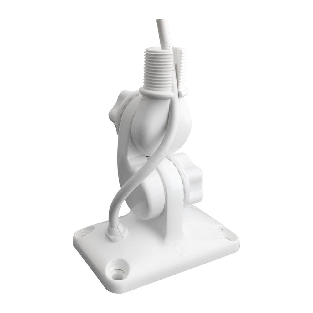 GLOMEX reinforced nylon base w/articulated joint white - foto originale Osculati Srl