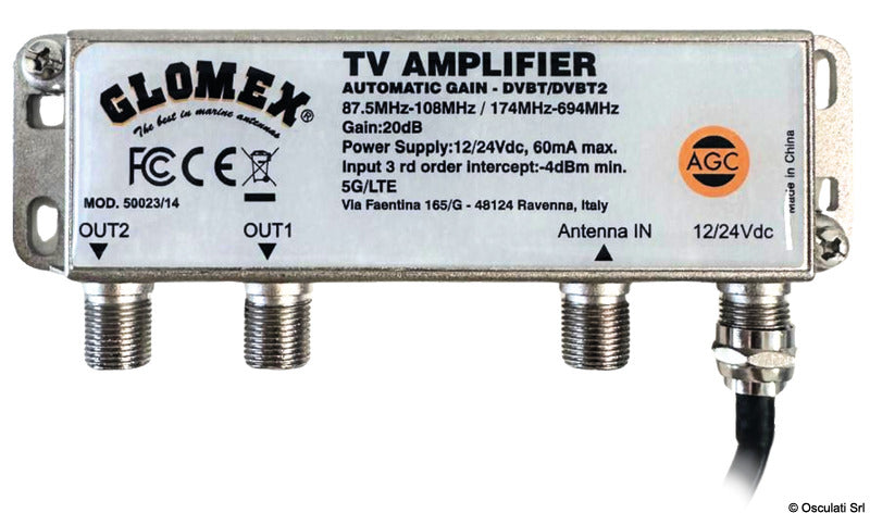 GLOMEX Automatic Gain Control AGC - foto originale Osculati Srl