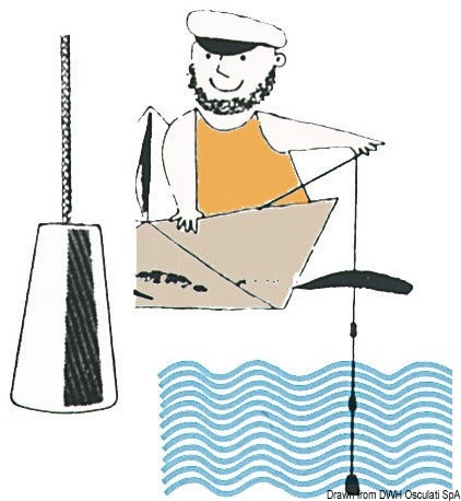 Manual depth sounder 30m - foto originale Osculati Srl