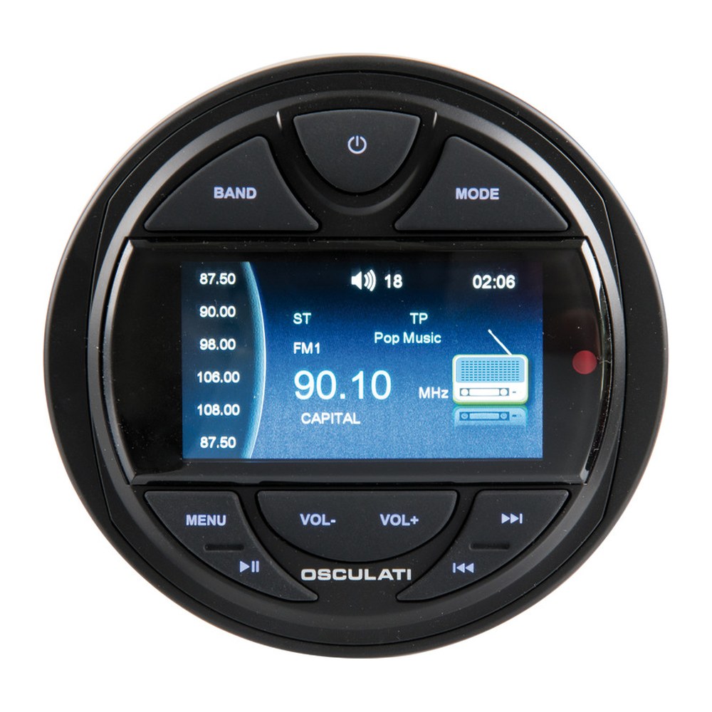M3-TFT radio for instrument table - foto originale Osculati Srl
