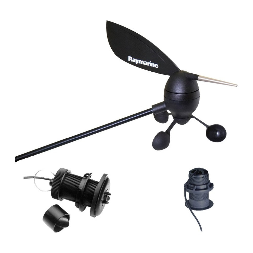 Raymarine i50Speed + i50Depth + i60Wind & Transducers pack - foto originale Osculati Srl