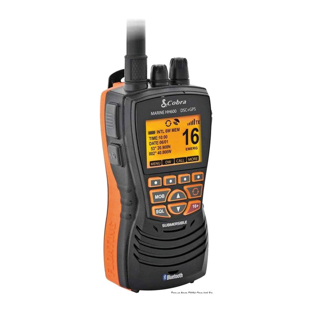 Cobra Bluebound 650E - Portable VHF - foto originale Osculati Srl