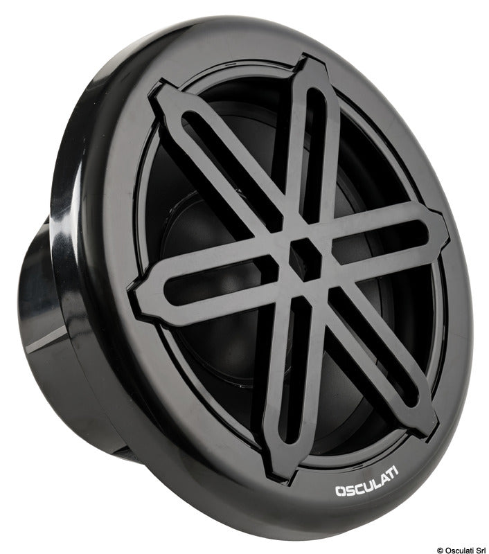 Subwoofer 8" black - waterproof - UV resistant - foto originale Osculati Srl