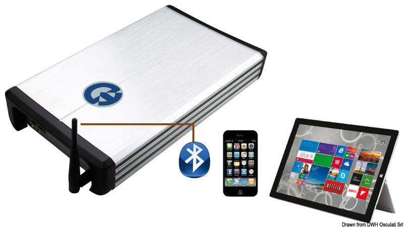 RIVIERA R904 Bluetooth stereo amplifier - foto originale Osculati Srl