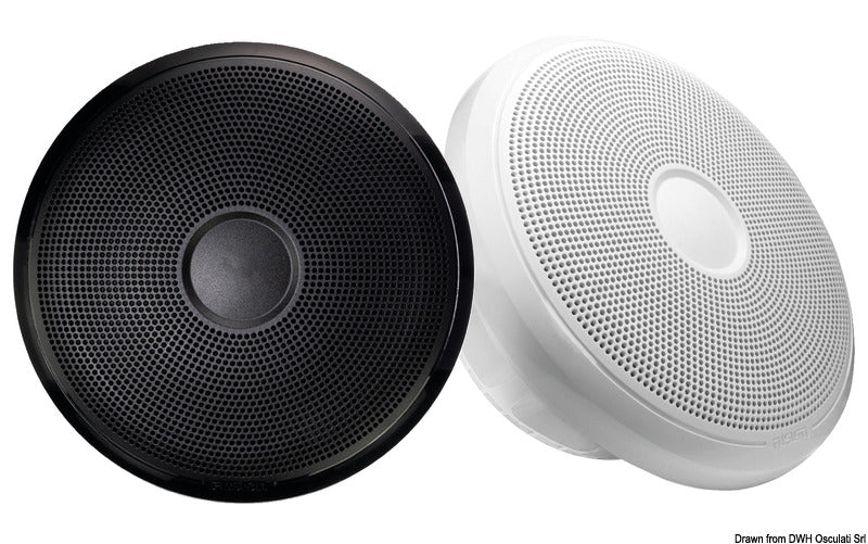 Fusion XS-S10CWB Classic Marine 10" 600W white and black grid - foto originale Osculati Srl
