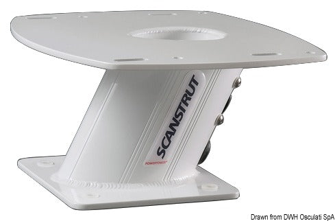 SCANSTRUT aluminium power tower 150mm white - foto originale Osculati Srl